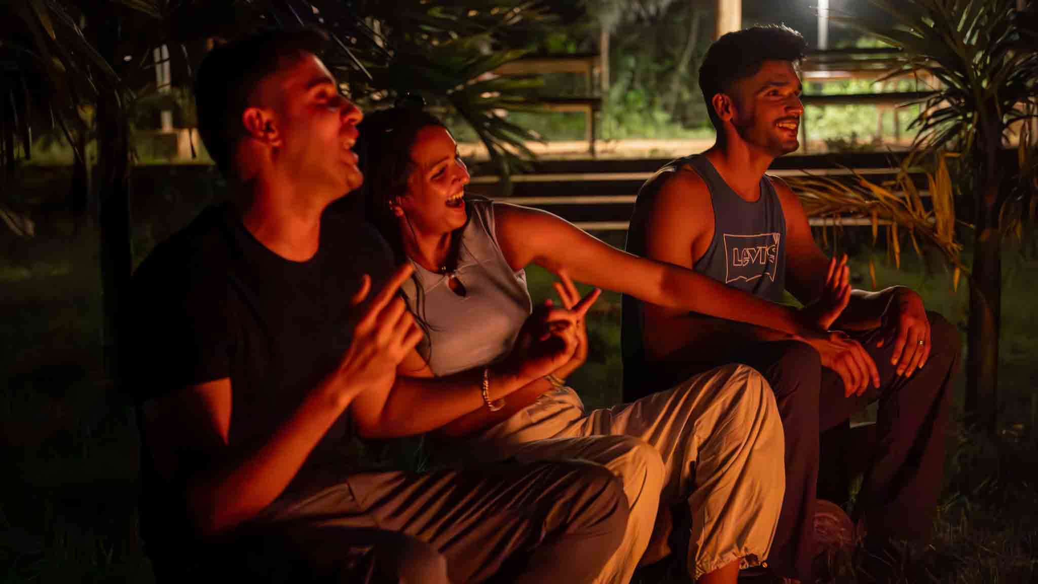 That Magical Lakeside Sunset and Cozy Bonfire Vibes